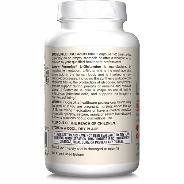 L-Glutamine - 750mg Veggie Capsules
