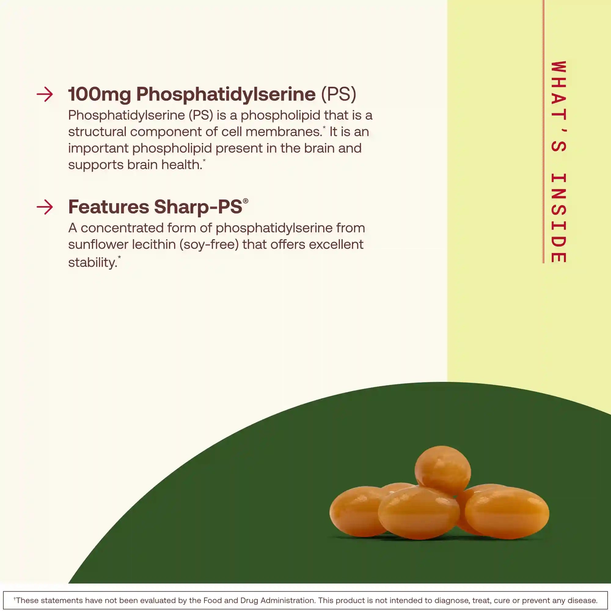 PS 100 - 100mg Softgels Secondary image