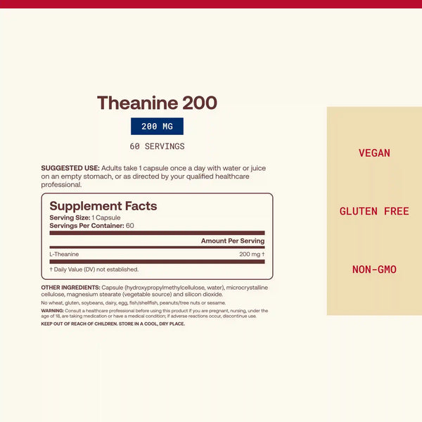 Theanine 200 - 200mg