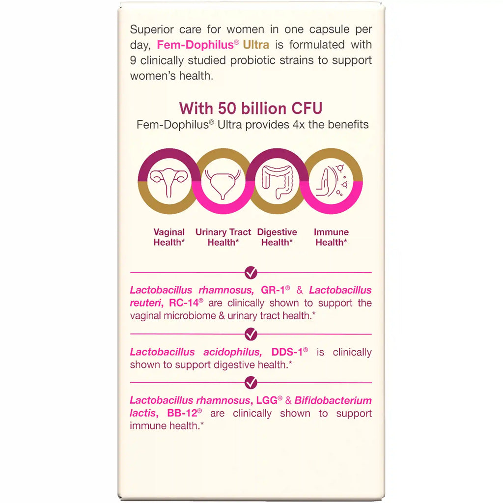 Fem-Dophilus® Ultra - 50 Billion CFU