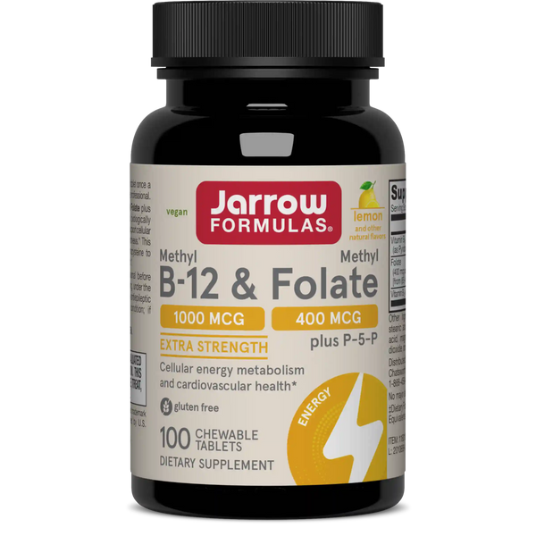 Methyl B-12 & Methyl Folate Lemon