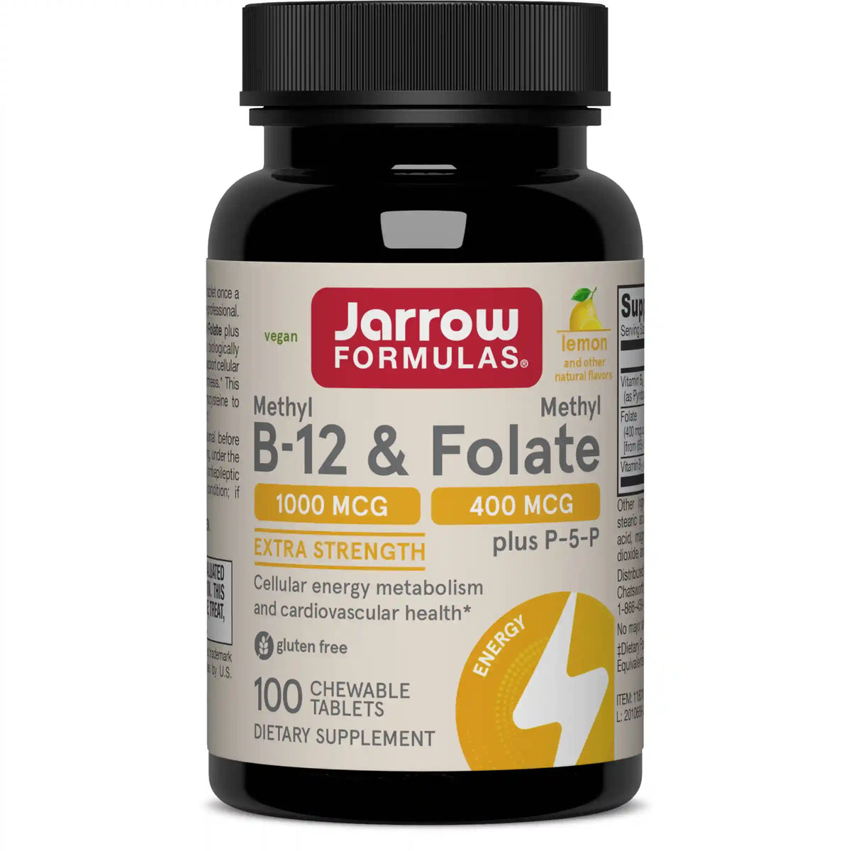 Methyl B-12 & Methyl Folate Lemon Main image