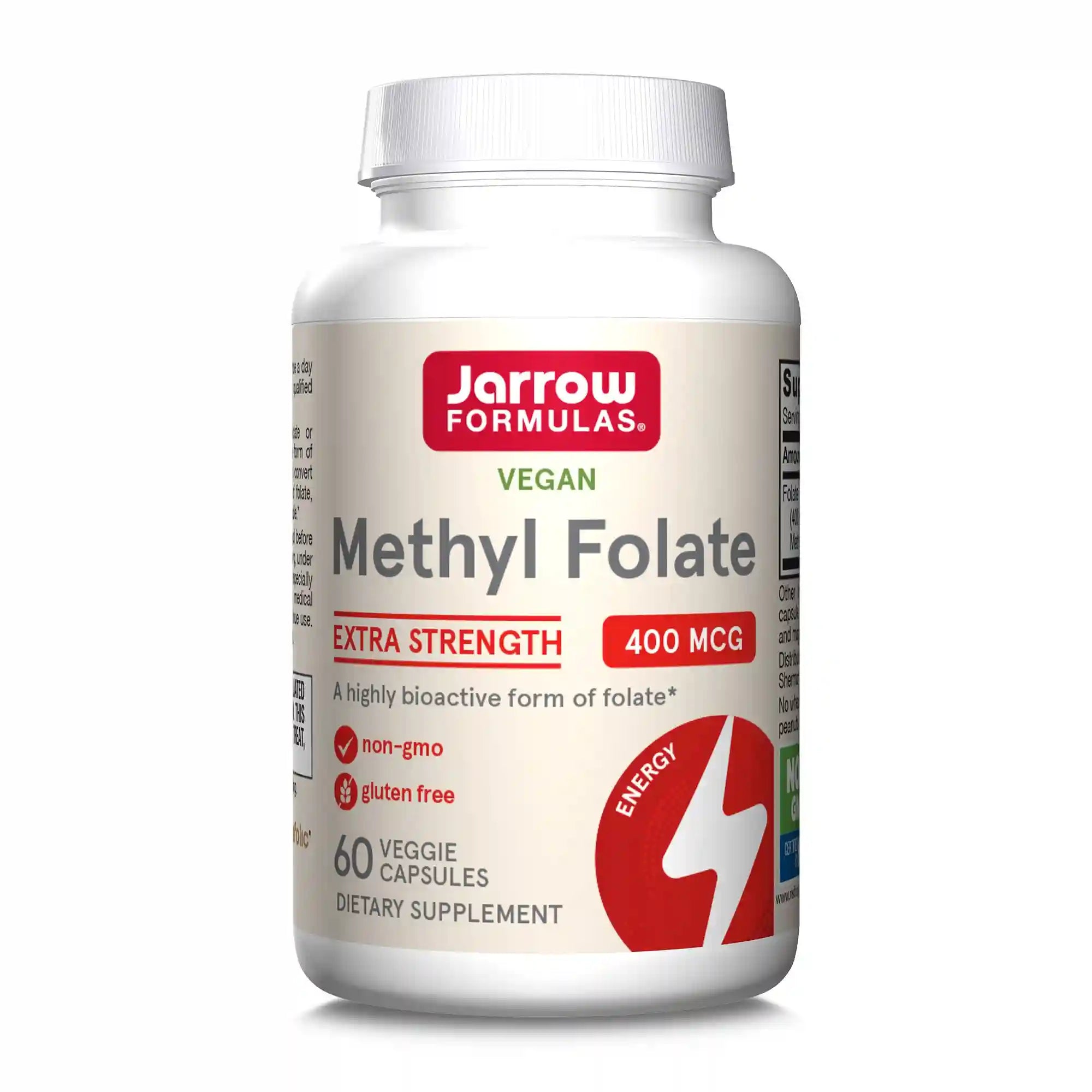 Methyl Folate - 400mcg (2-Pack) Secondary image