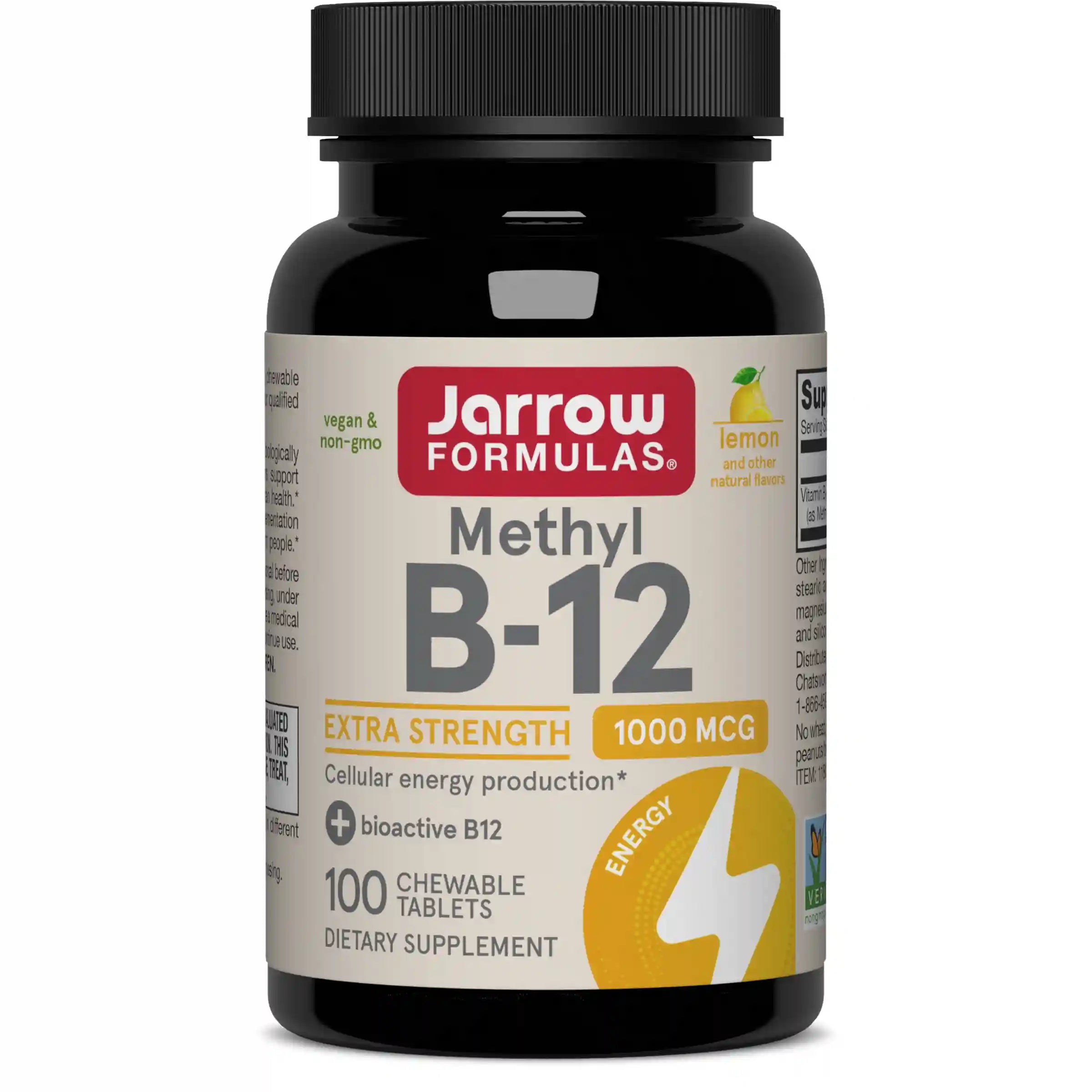 Methyl B-12 Lemon - 1000mcg (2-Pack) Secondary image