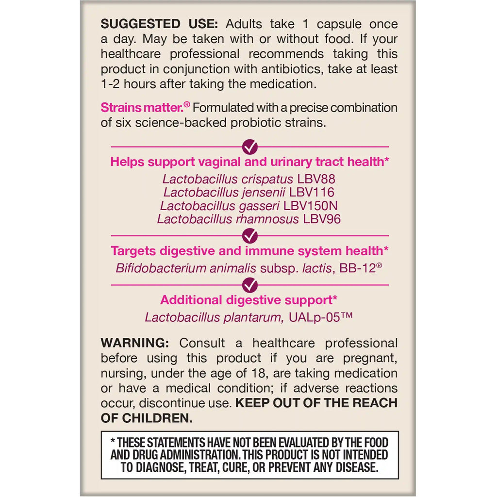 Fem-Dophilus® Advanced - 10 Billion CFU