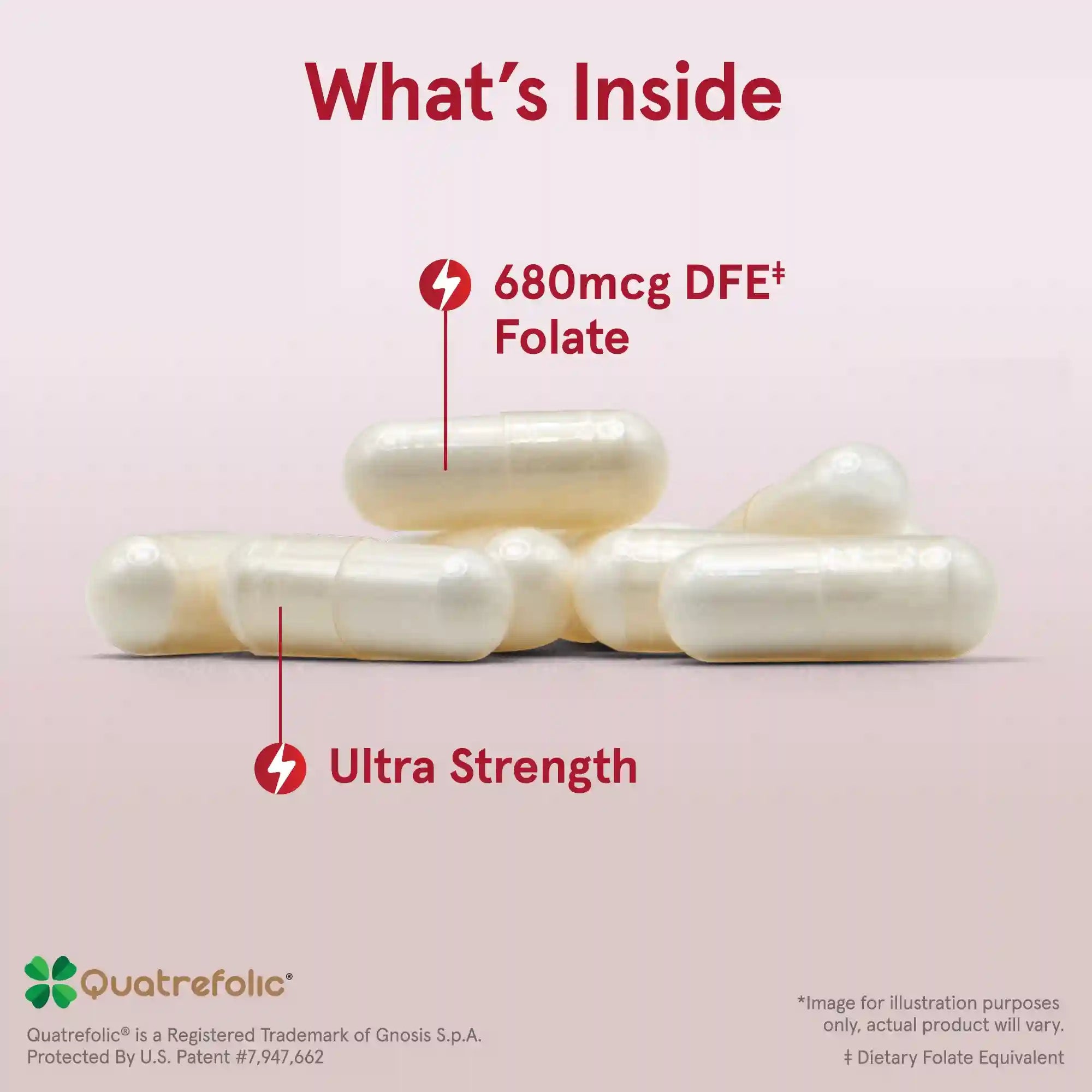 Methyl Folate - 1000mcg Secondary image