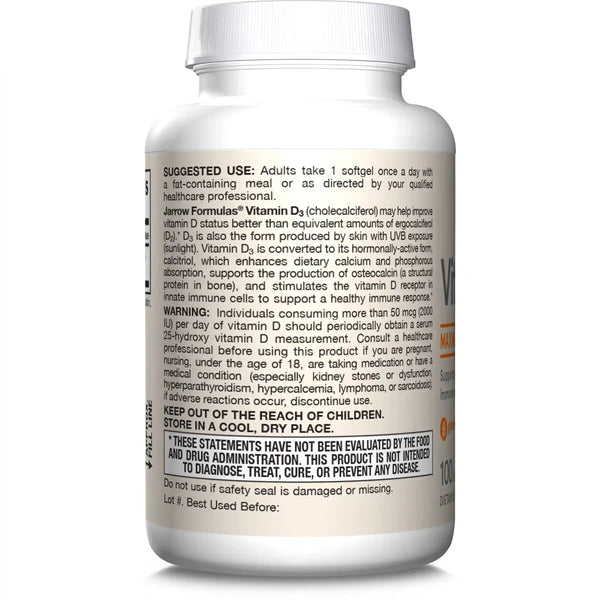 Vitamin D3 - 5000IU (2-Pack)