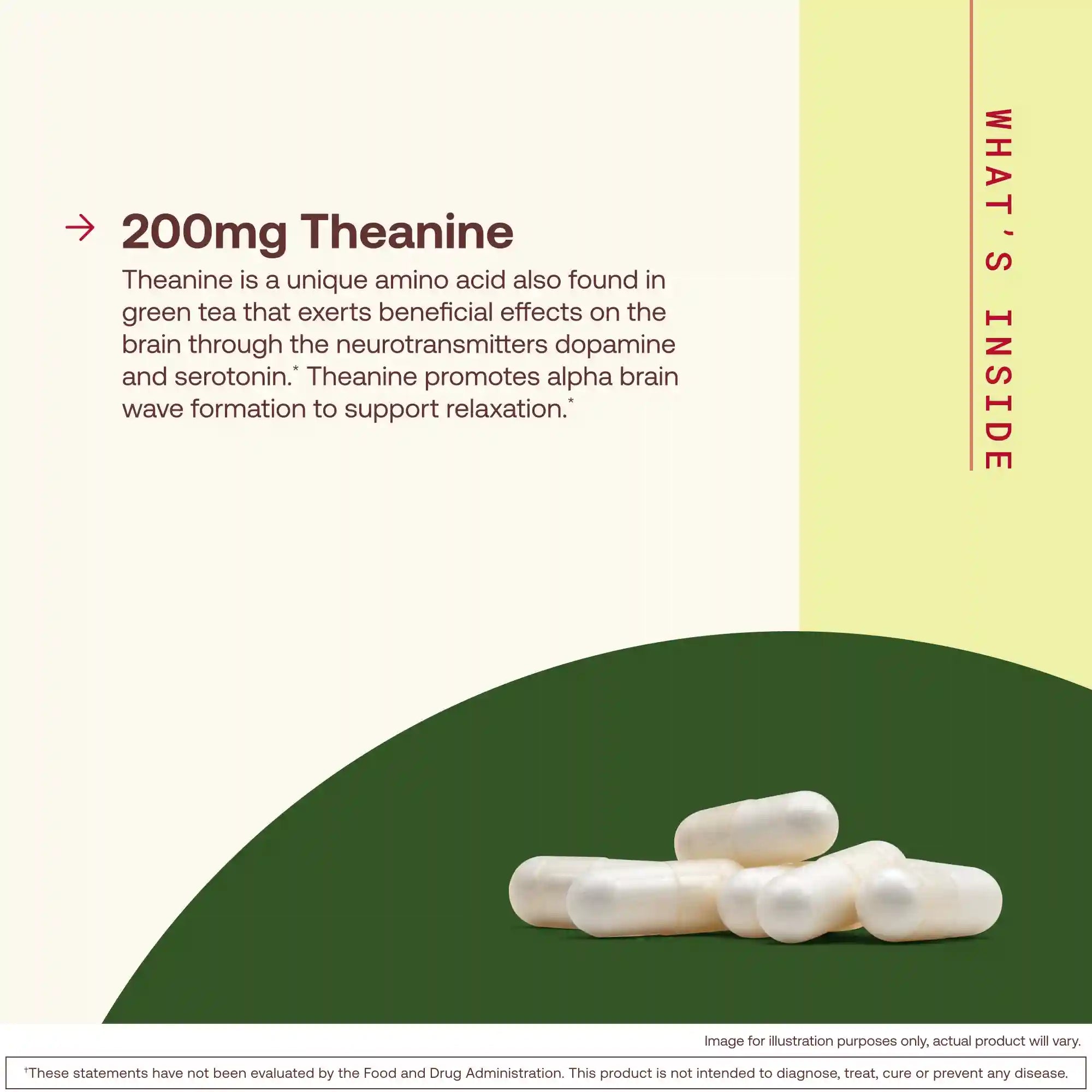 Theanine 200 - 200mg Secondary image