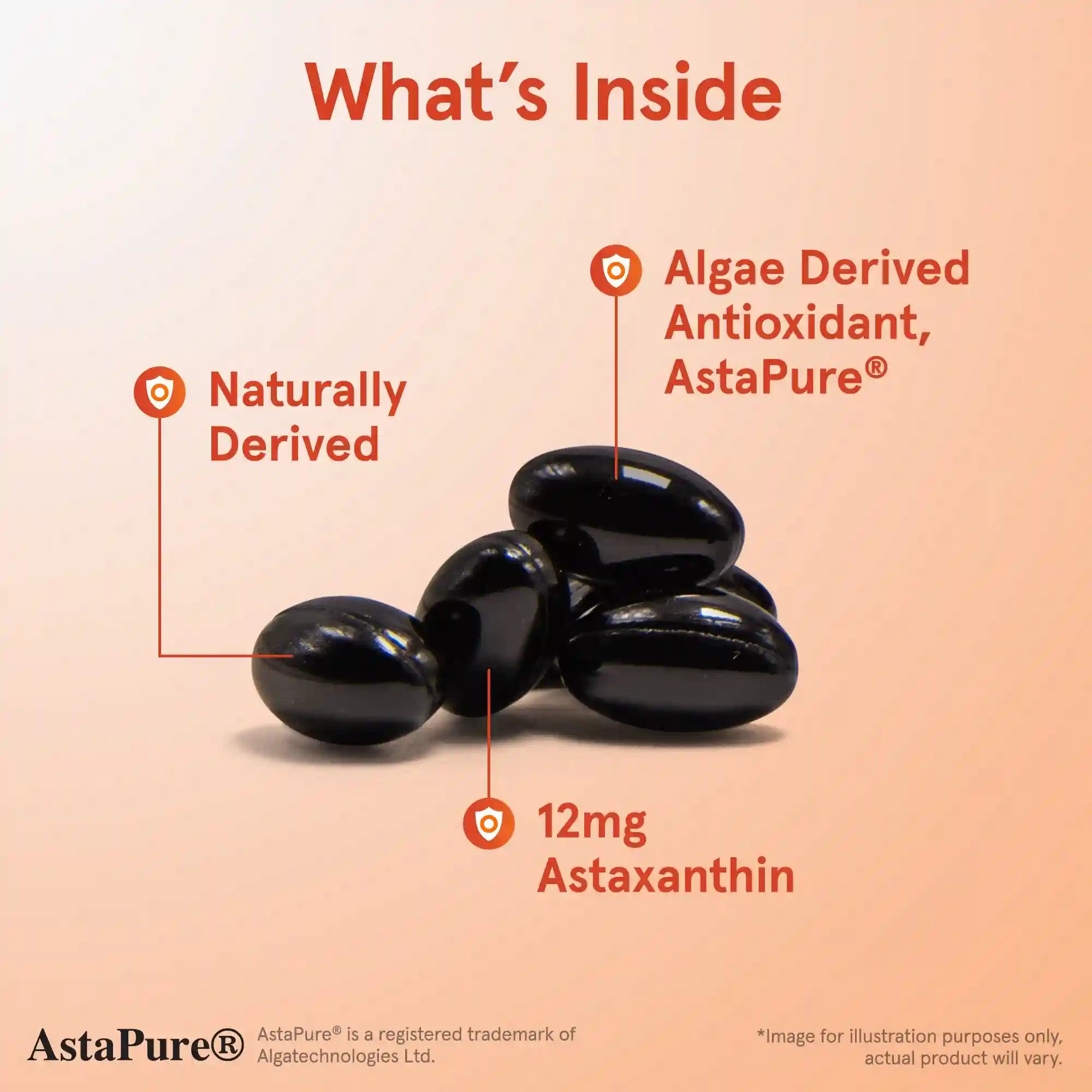 Astaxanthin - 12mg Secondary image
