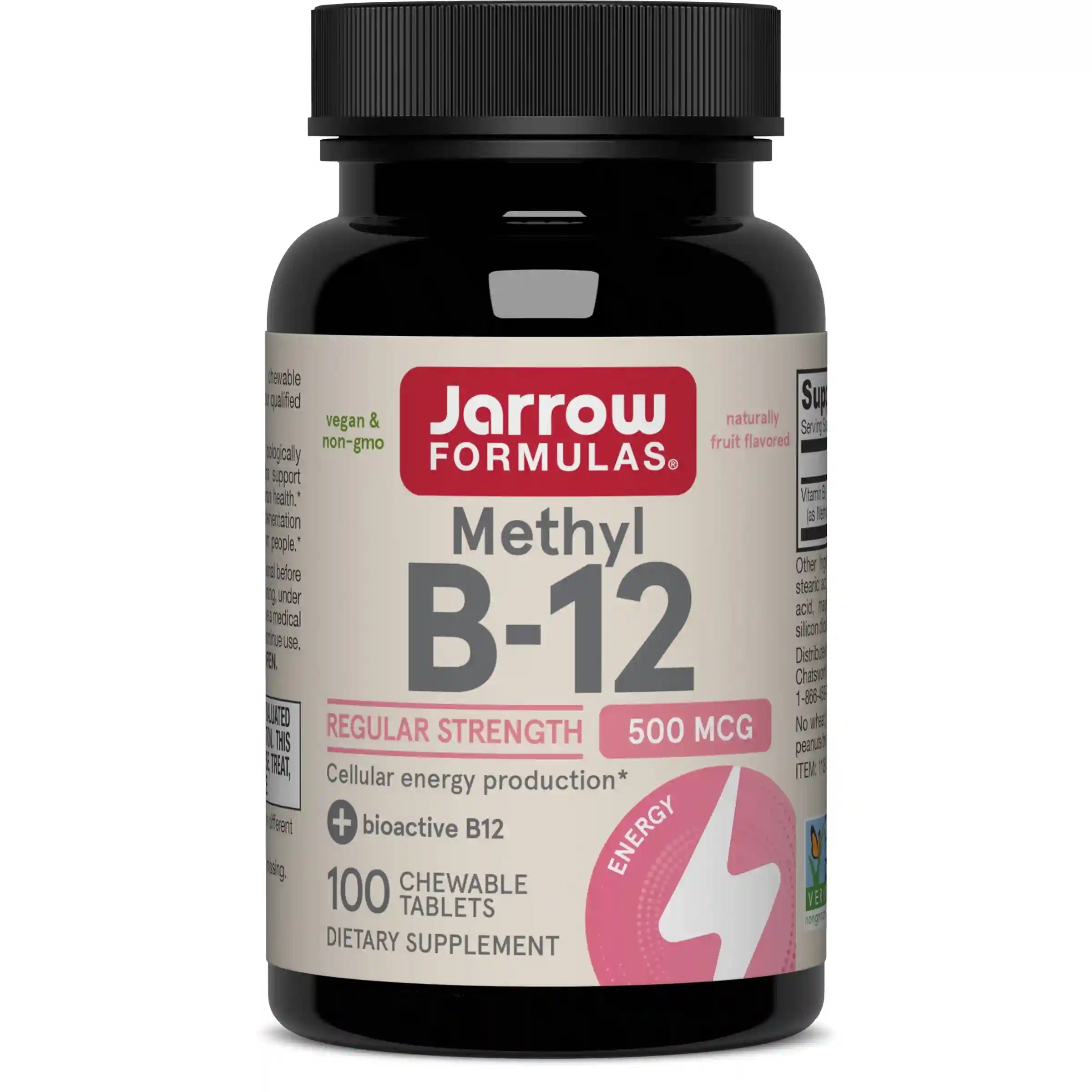 Methyl B-12 Cherry - 500mcg (2-Pack) Secondary image