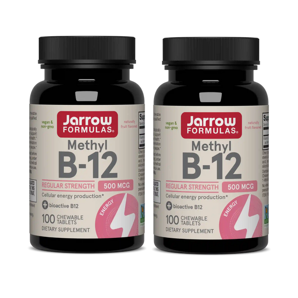 Methyl B-12 Cherry - 500mcg (2-Pack)