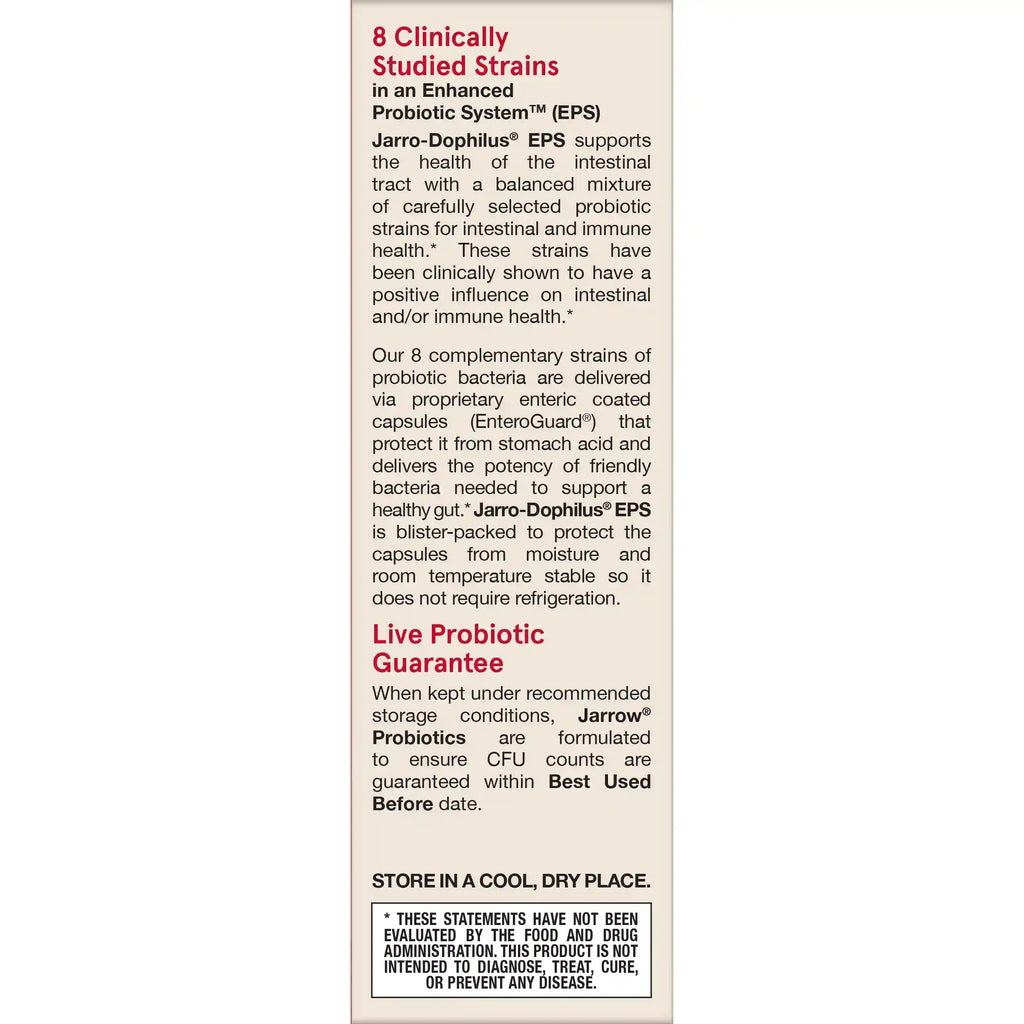 Jarro-Dophilus® EPS - 25 Billion CFU