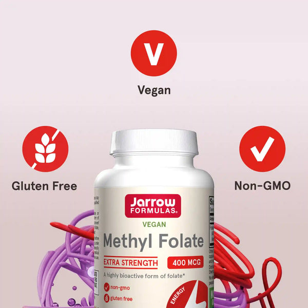 Methyl Folate - 400mcg (2-Pack)